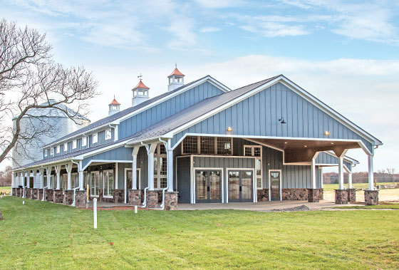 An Upscale Custom Event Venue Design/Build Project
